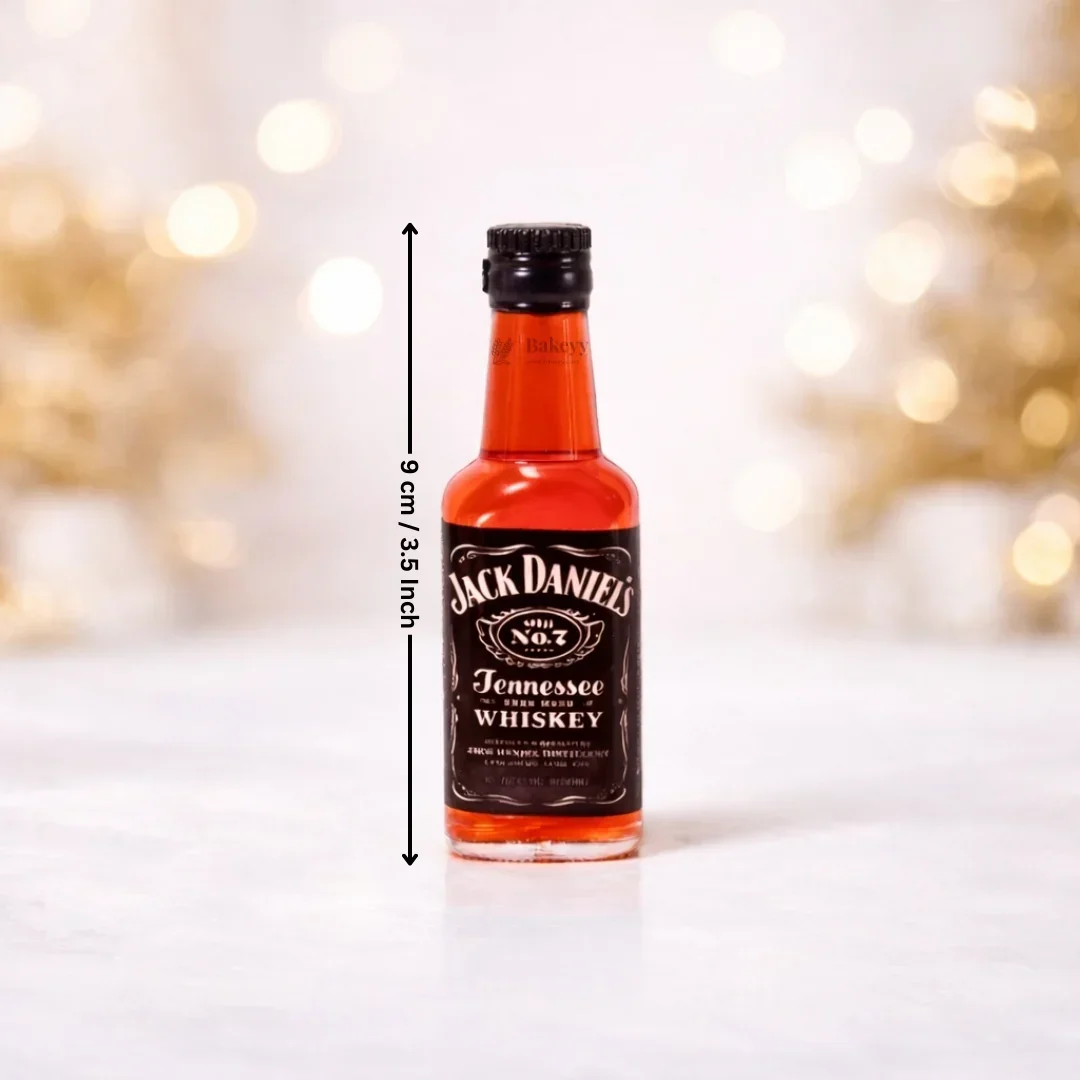 Mini Alcohol Bottle Cake Toppers | Decorative Cake Props | Multiple Designs Available | Pack Of 1 - Image 5