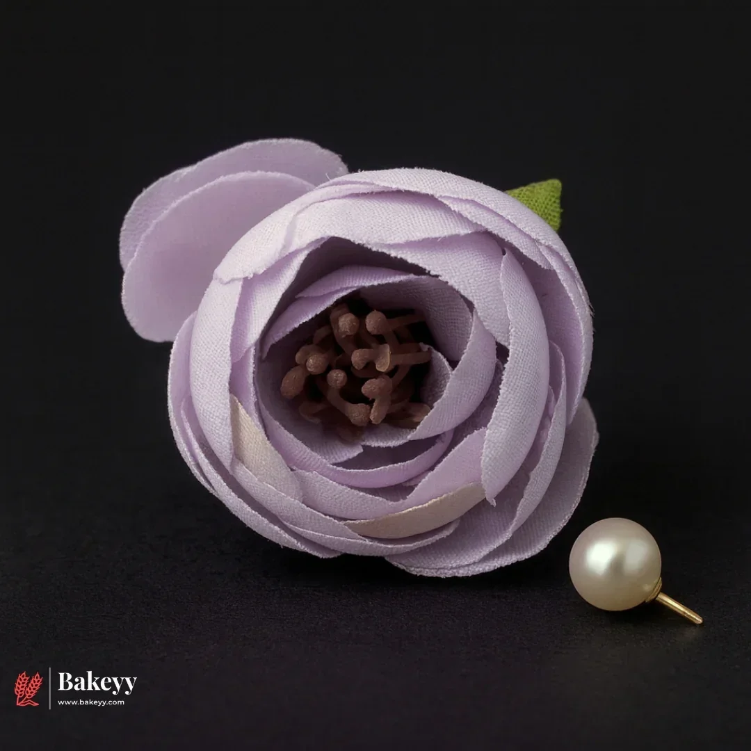 Mini Button Rose Artificial Flowers | Small Craft Flowers | Multi-Color Options | Pack of 50 - Image 22