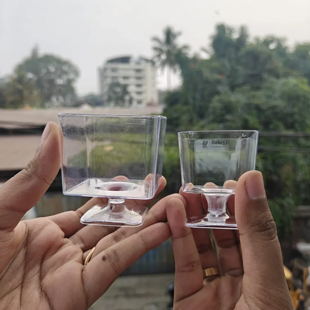 Clear Acrylic Dessert Cup Mini | D51 & D15 | Pack of 24 - Image 2