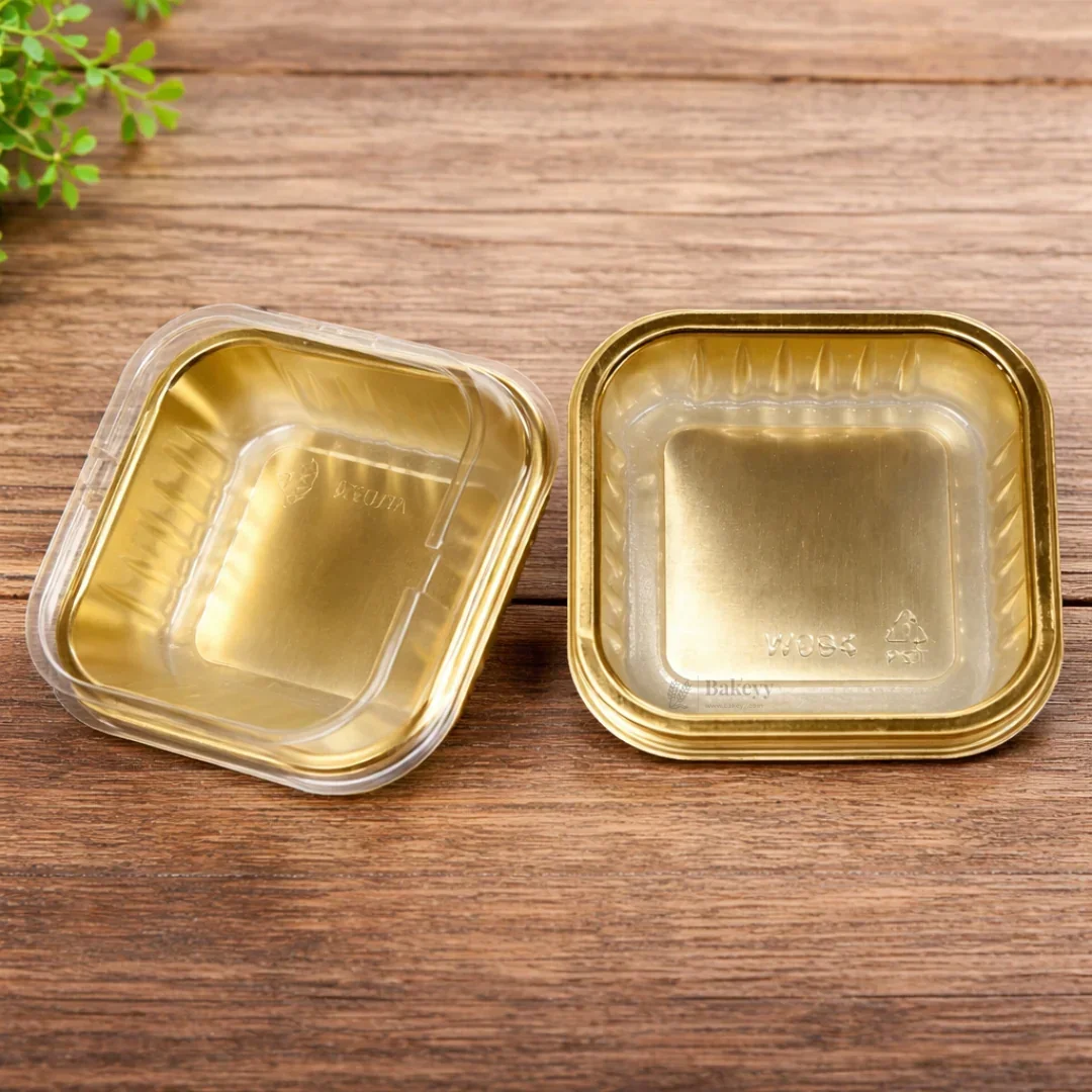 1 Brownie Box | Mini Muffins Pastry Packaging Box | Individual Pastry Container | Pack Of 50 - Image 3