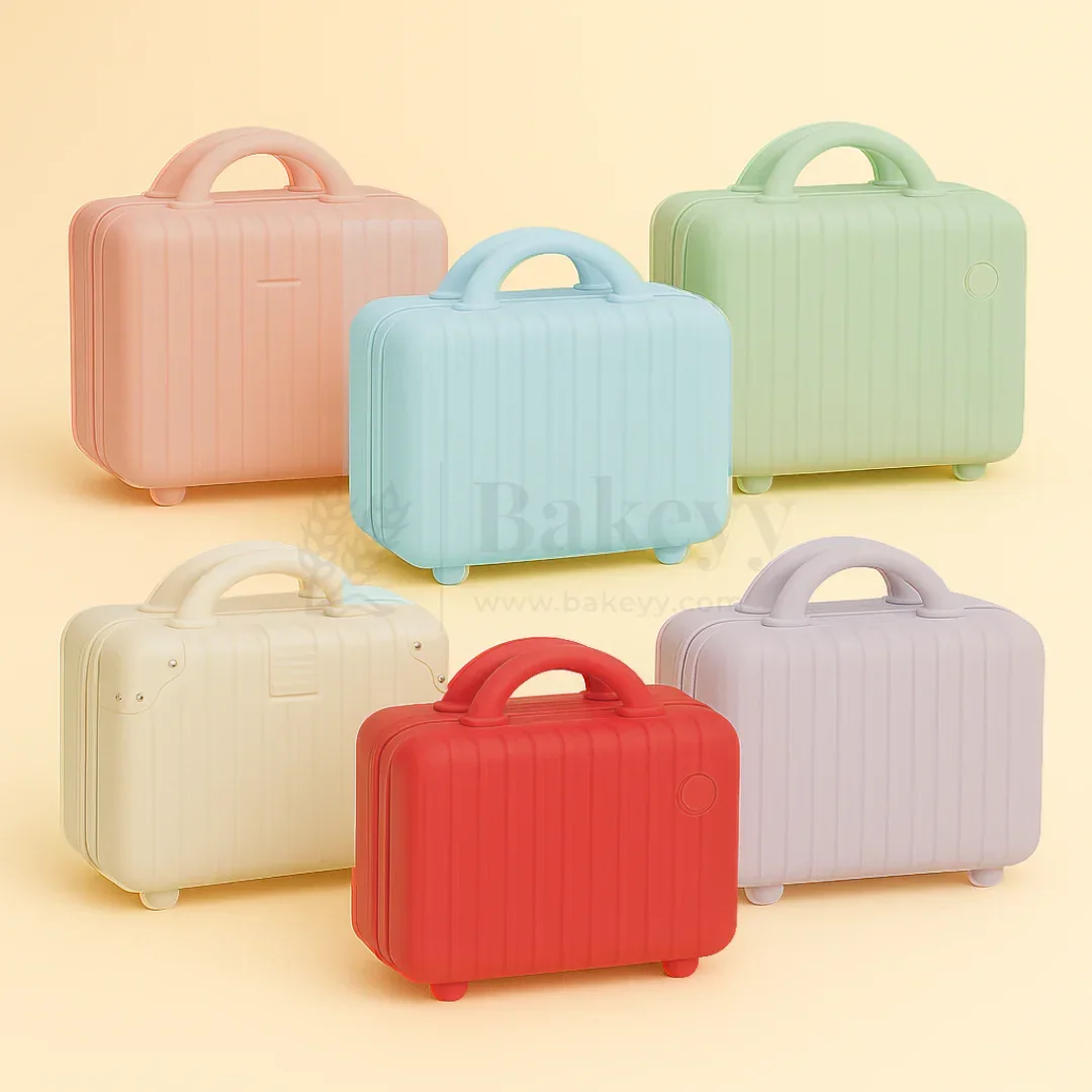 Mini Travel Storage Suitcase | Multipurpose Hard-Shell Organizer | Hand Luggage | Bag Organizer | 1 Piece - Image 3
