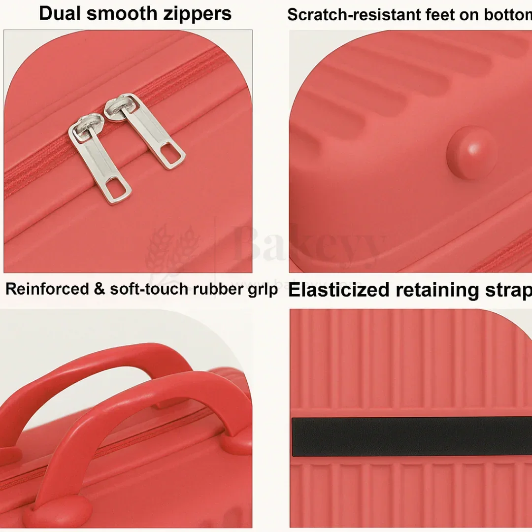 Mini Travel Storage Suitcase | Multipurpose Hard-Shell Organizer | Hand Luggage | Bag Organizer | 1 Piece - Image 4