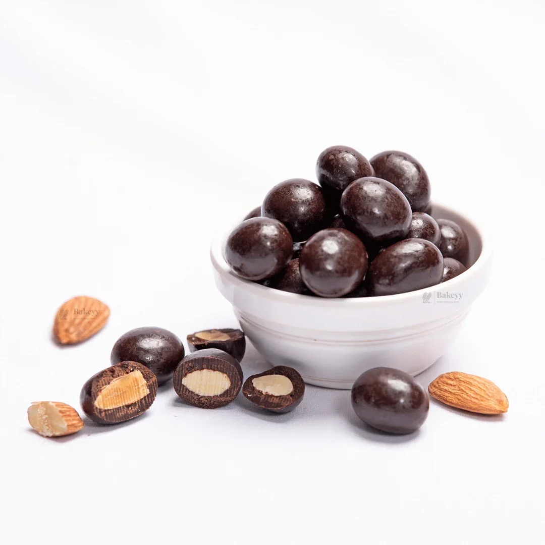 Morde Chocolate Coated Almonds | Crunchy Almonds Covered in Chocolate | 500 gm | Pack of 1 - Image 3