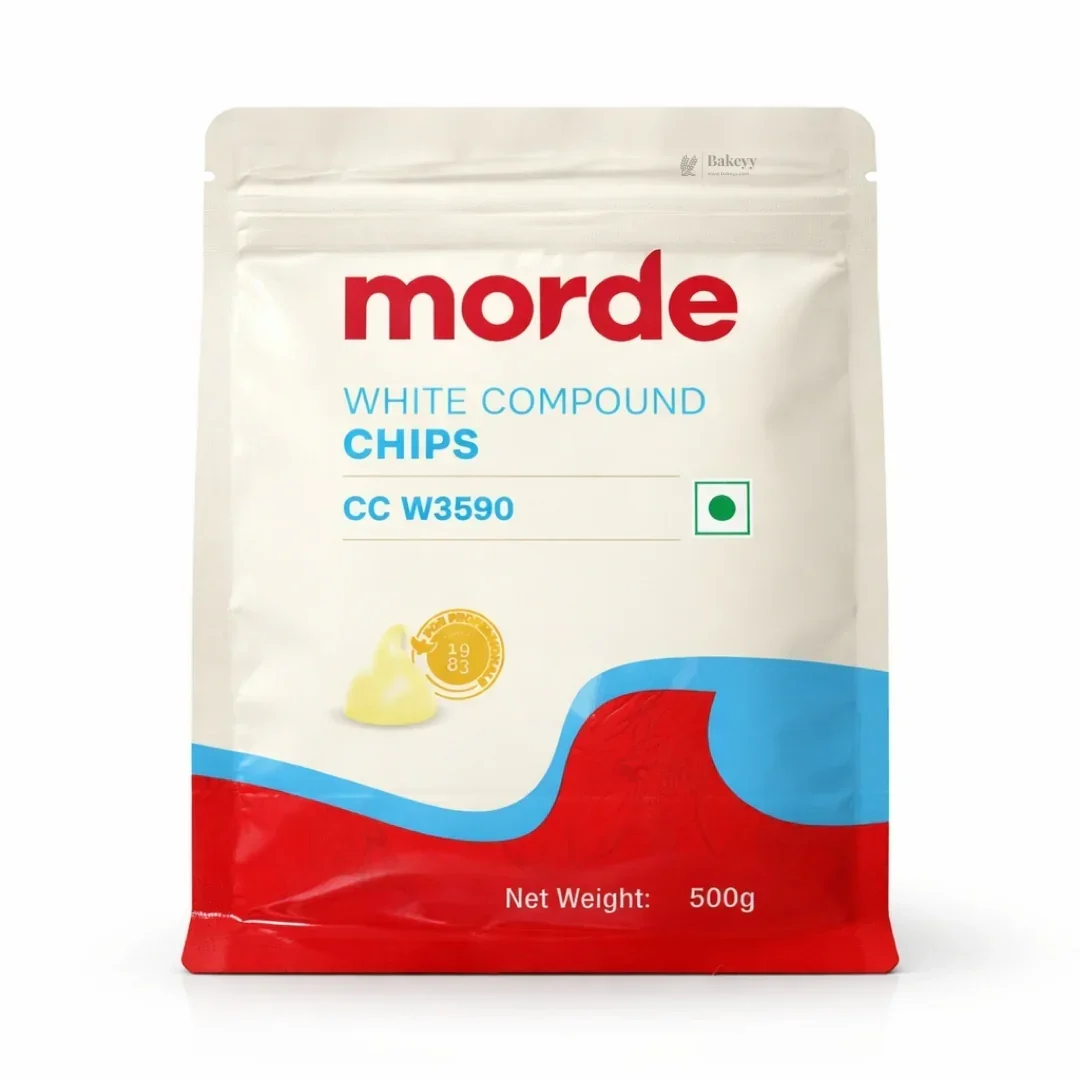 Morde Compound Chips (Dark, Milk & White) | Smooth Melting Baking Chocolate Chips | Resealable Pack (500g) - Image 4