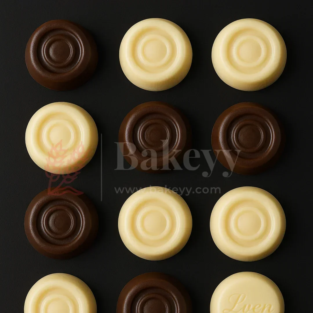 Mould 133 | Round Ring & Dome Chocolate Cacao Mould | Baking Accessories | Plastic Chocolate Mould | Party Favor Mould | Pack of 1 - Image 3