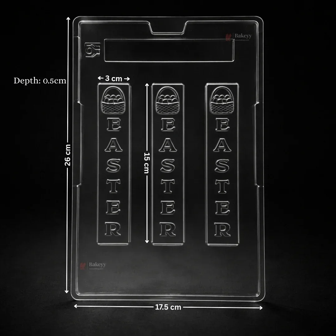 Mould 252 | Easter Chocolate Mould | 3 Cavity | Pack of 1 - Image 2
