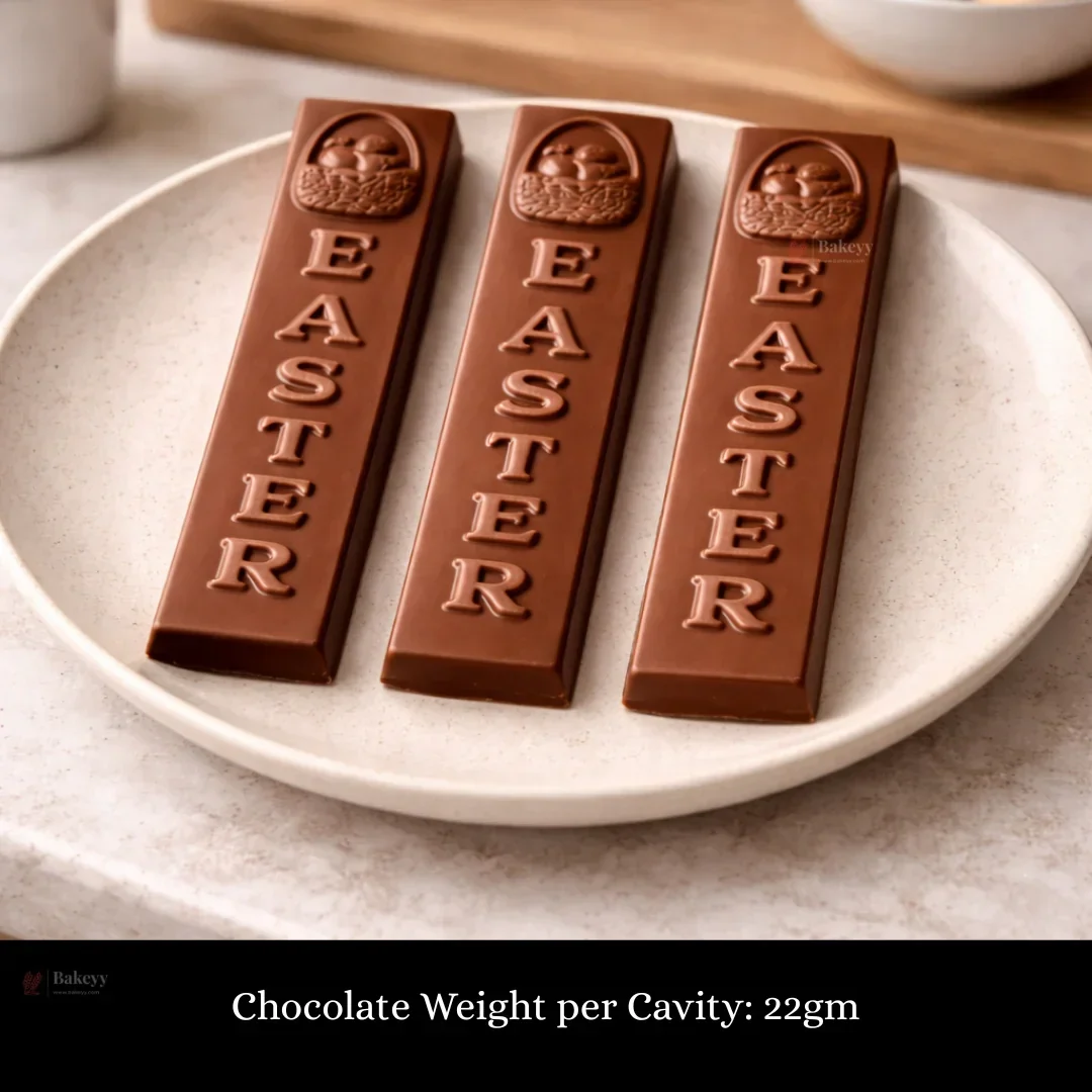 Mould 252 | Easter Chocolate Mould | 3 Cavity | Pack of 1 - Image 3