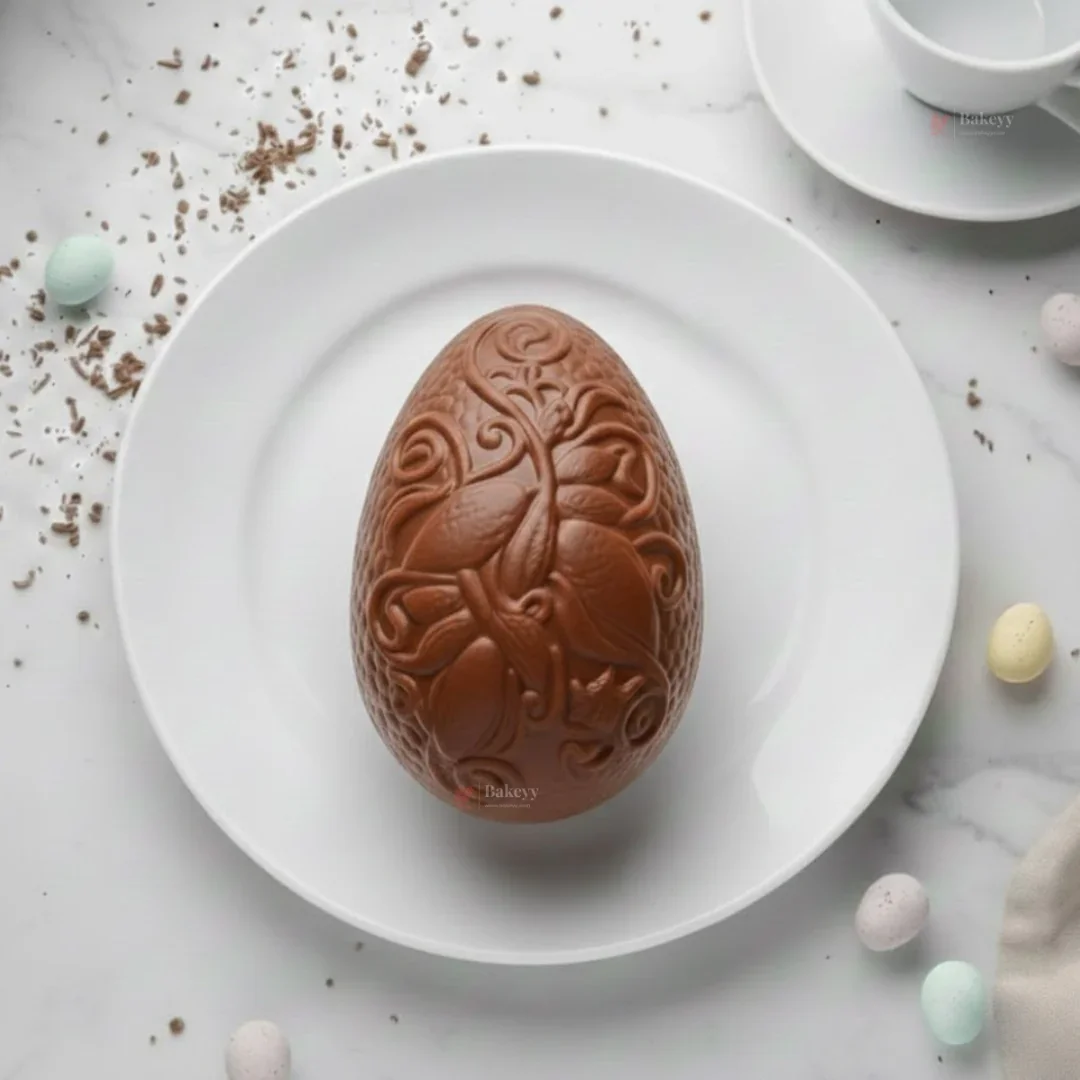 Mould 416 | Decorative Easter Egg Chocolate Mould | 1 Cavity | Pack of 1 - Image 3