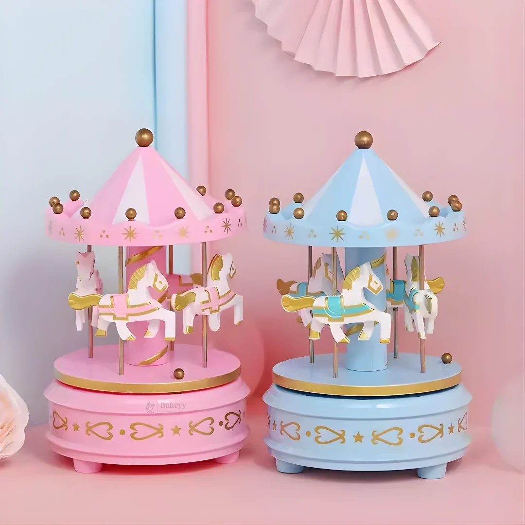 Musical Carousel | Rotating Horse Toy Showpiece for Kids & Decor - Image 3