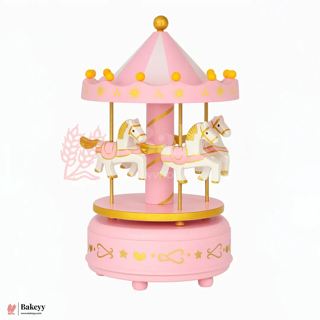 Musical Carousel | Rotating Horse Toy Showpiece for Kids & Decor - Image 4
