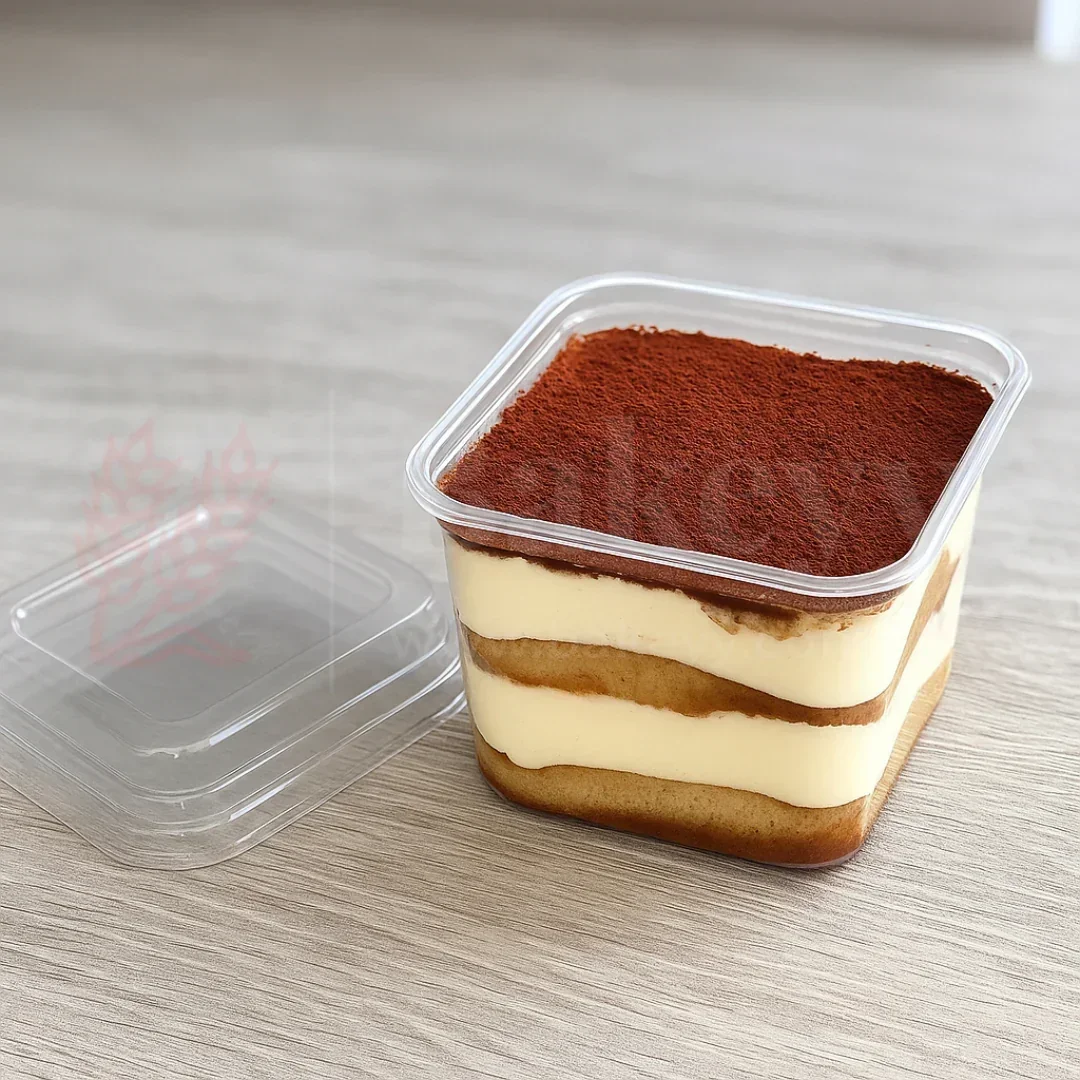 Square PET Container | Pack of 25 - Image 3