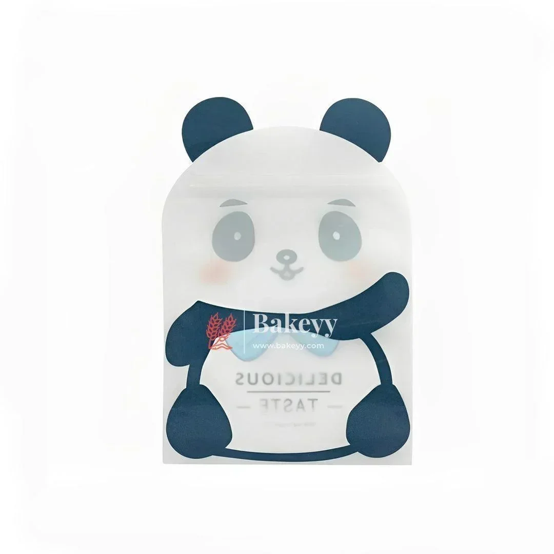 Panda Design Gift Zip Lock Bag | Goodie Bag | Zip lock Bag | Perfect for Special Occasions | Return Gift Bag | Pack of 50 - Image 3
