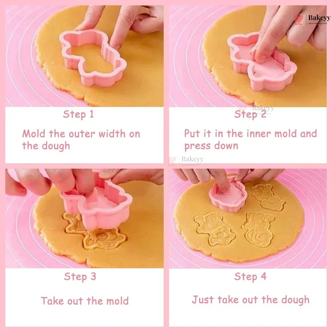 Paw Patrol Theme Cookie Cutter & Embosser Set | 6 Piece | Pack of 1 - Image 6