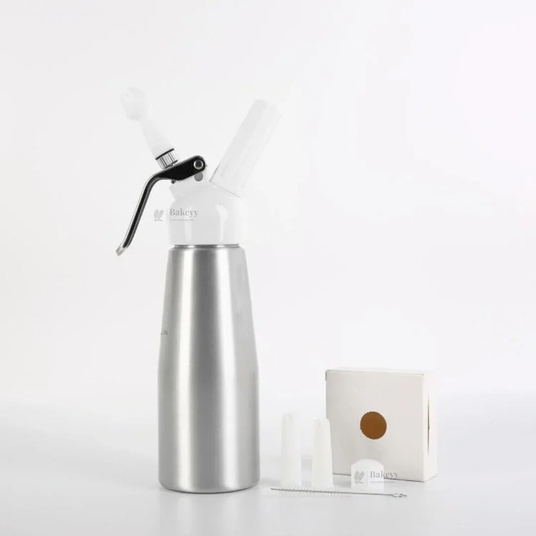 Plastic Head Cream Whipper | Whipped Cream Dispenser for Desserts & Beverages | 500ml / 1000ml Capacity Available | Pack of 1