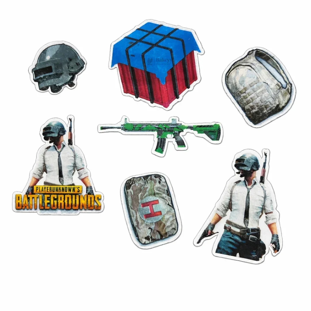 Gaming Theme Edible Wafer Cake Toppers | Ready-to-Use Cupcake & Cake Decoration | Pack of 1 Set - Image 4