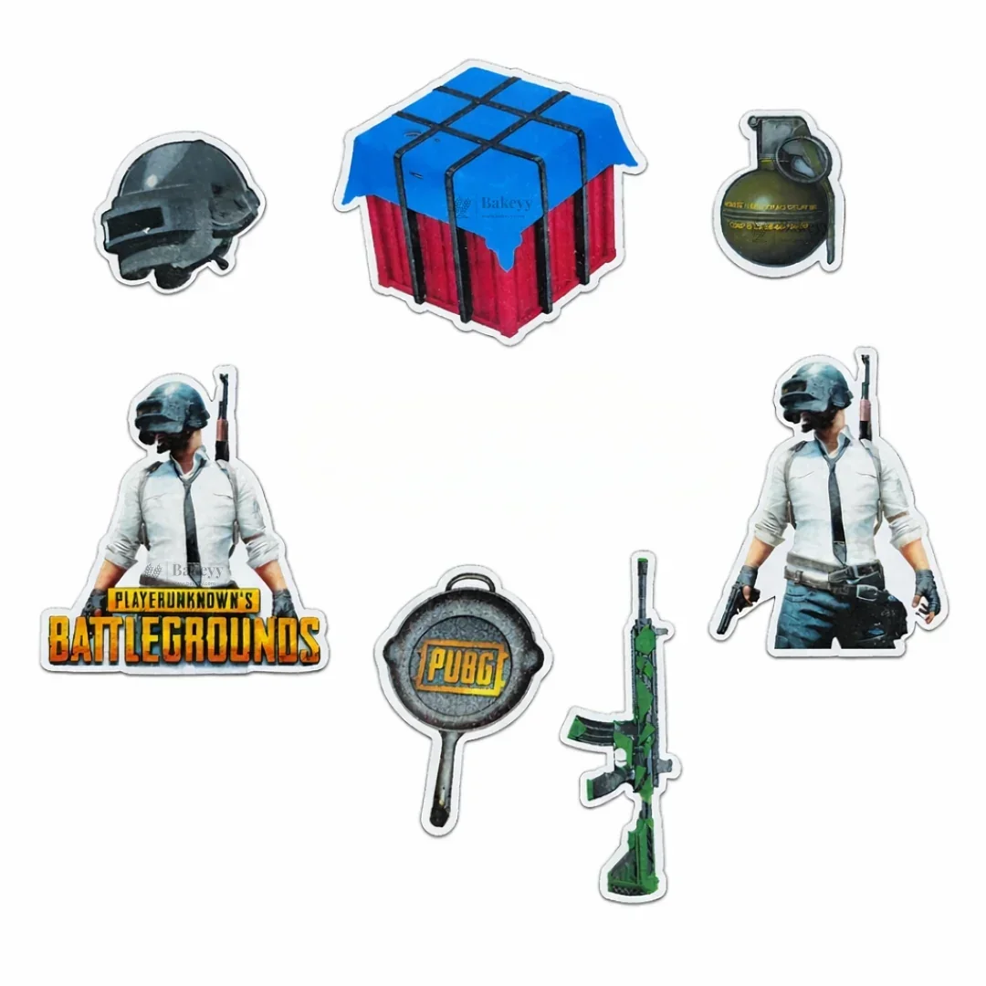 Gaming Theme Edible Wafer Cake Toppers | Ready-to-Use Cupcake & Cake Decoration | Pack of 1 Set - Image 5