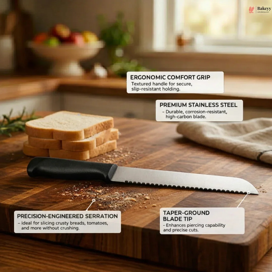 Premium Bread Cutter Knife | Pack of 1 - Image 7