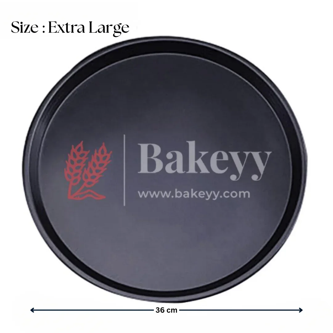 Premium Non-Stick Pizza Baking Tray | Round Carbon Steel Pizza Pan for Perfect Crusts | 1 Piece - Image 10