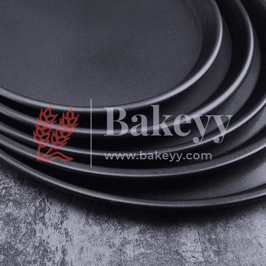 Premium Non-Stick Pizza Baking Tray | Round Carbon Steel Pizza Pan for Perfect Crusts | 1 Piece - Image 4