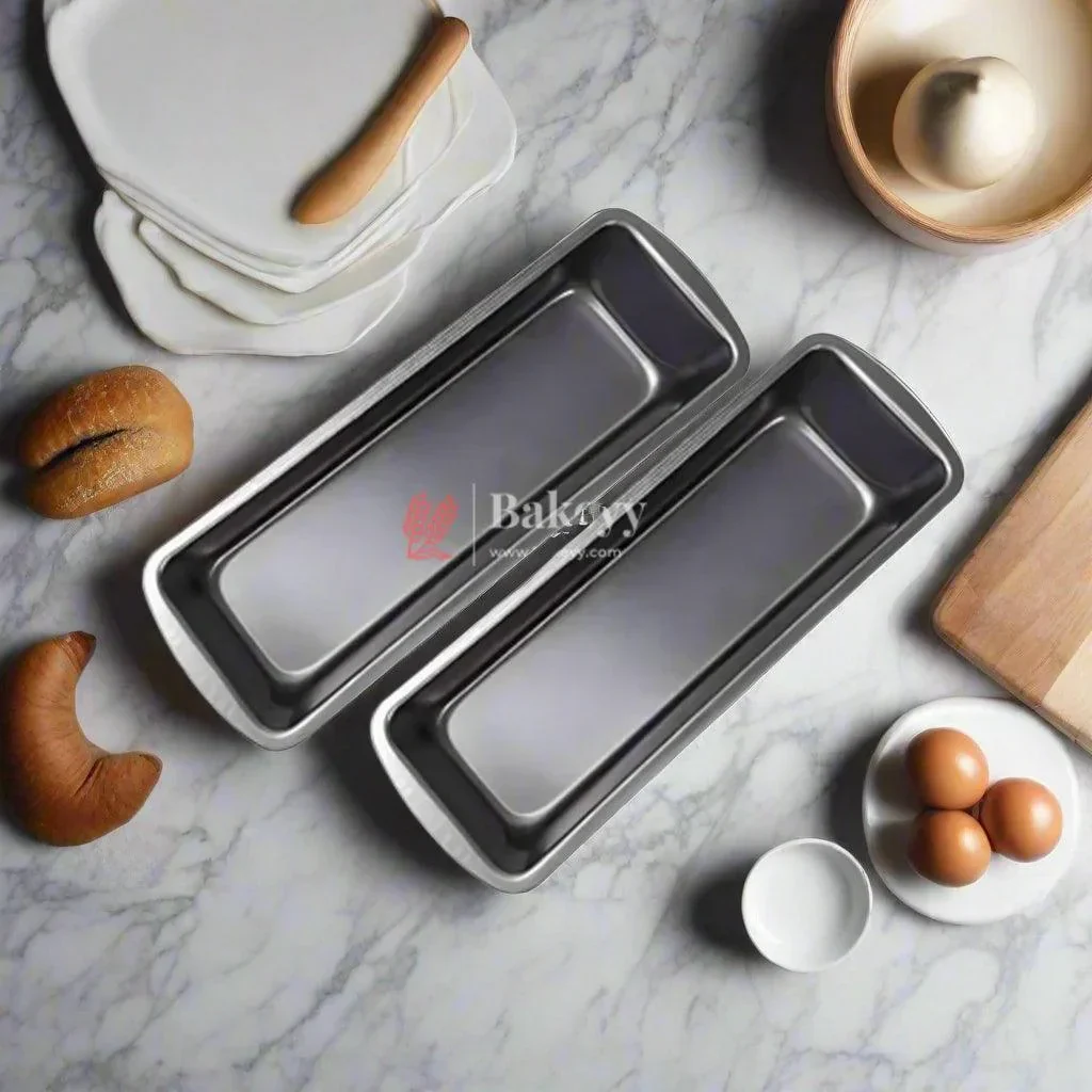 Premium Non-Stick Rectangular Bakeware | Perfect for Baking Breads and Cakes | Pack of 1