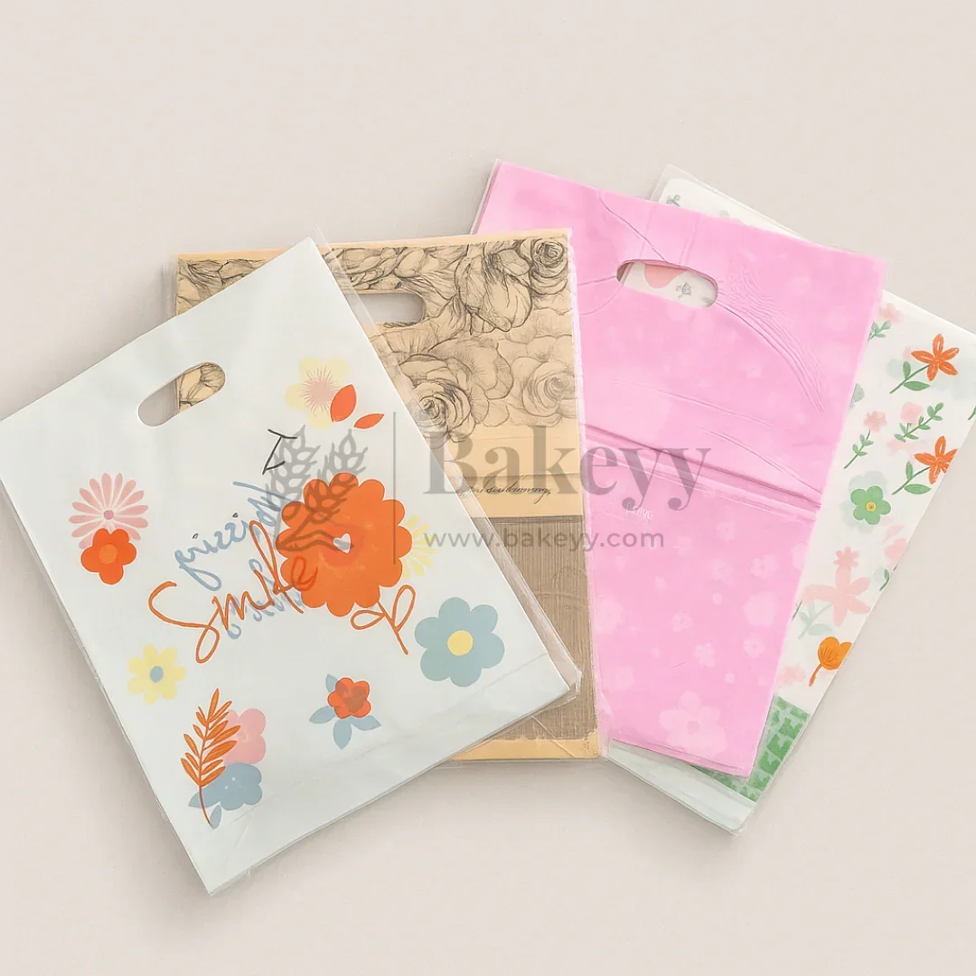 Premium Printed Carry Bags | 4 Size Options | Various Designs for Return Gifts & Hampers | Pack of 100 - Image 3