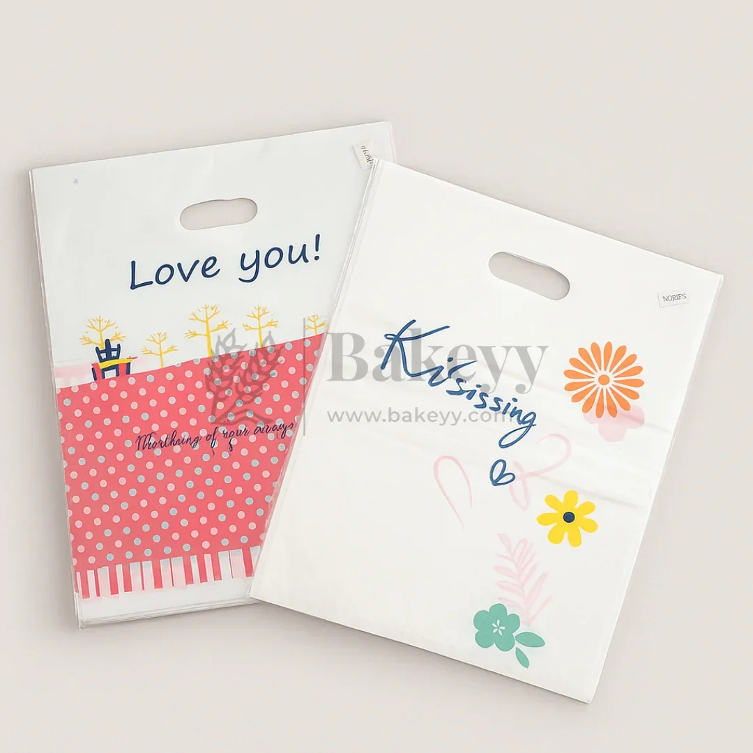 Premium Printed Carry Bags | 4 Size Options | Various Designs for Return Gifts & Hampers | Pack of 100 - Image 4