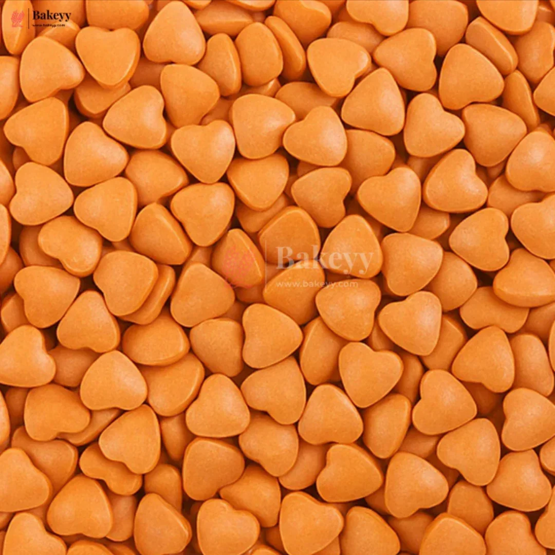 Heart-Shaped Sugar Confetti | Edible Cake & Dessert Decorations | Metallic Finish | 200 gm - Image 4