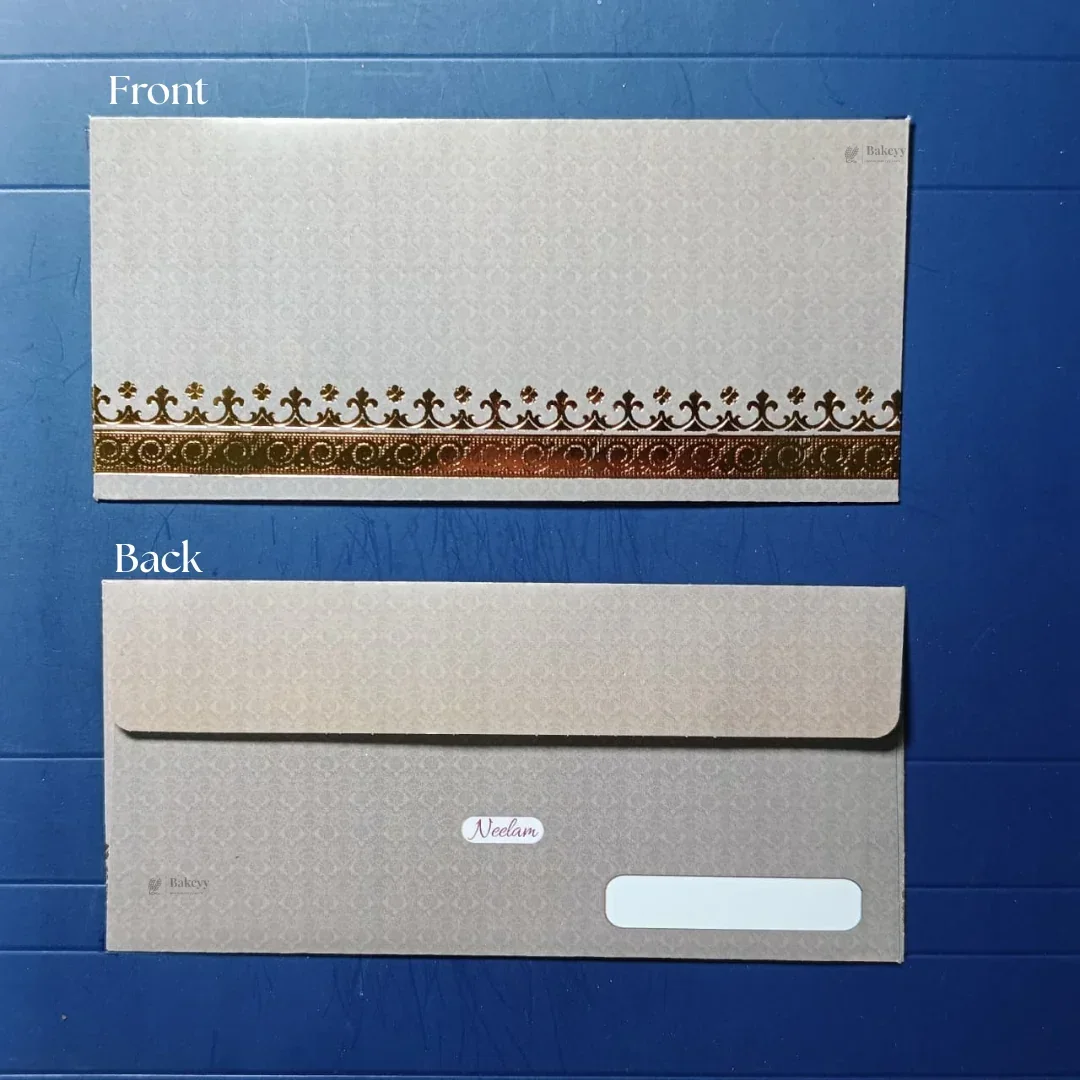 Premium Shagun Money Envelopes with Gold Foil Detailing | Festive Gift Envelopes | Multiple Designs Available | Pack of 25 - Image 11