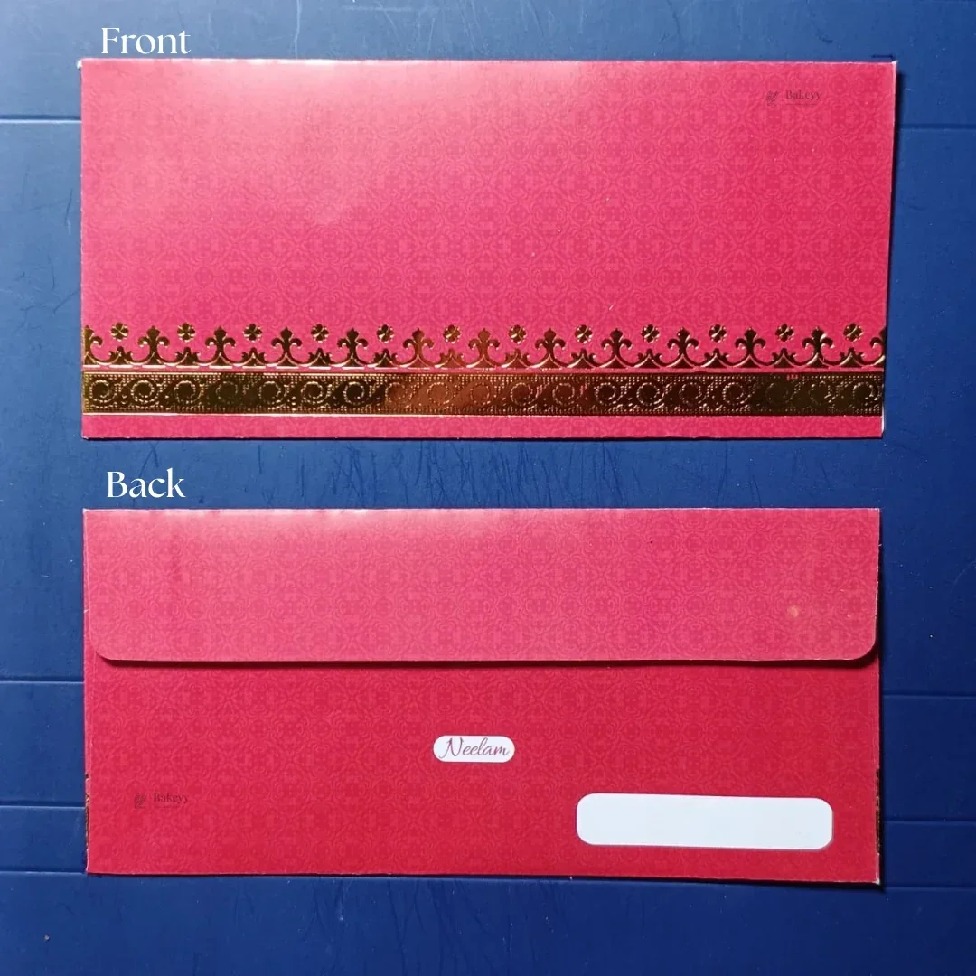 Premium Shagun Money Envelopes with Gold Foil Detailing | Festive Gift Envelopes | Multiple Designs Available | Pack of 25 - Image 15