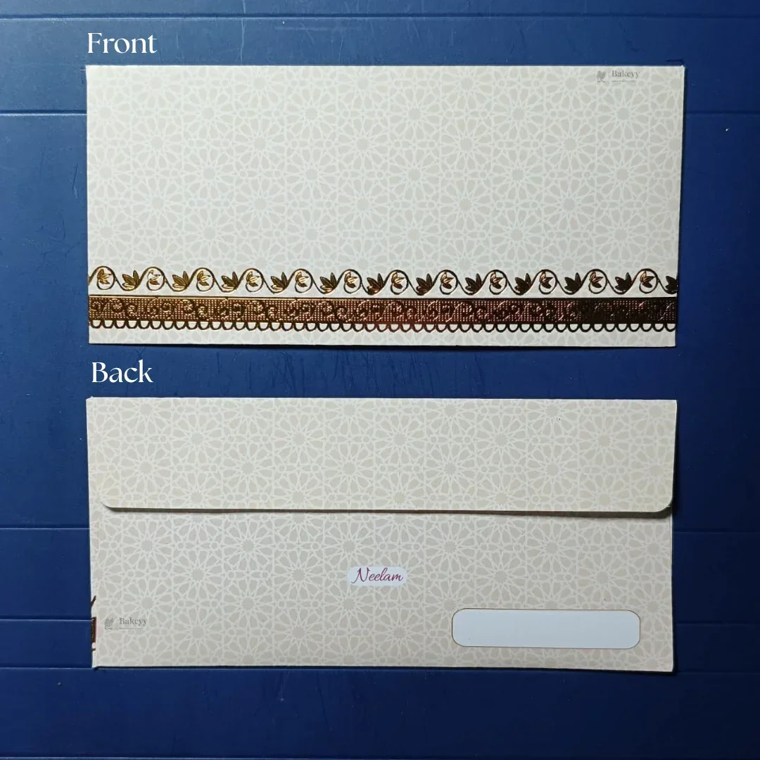 Premium Shagun Money Envelopes with Gold Foil Detailing | Festive Gift Envelopes | Multiple Designs Available | Pack of 25 - Image 7
