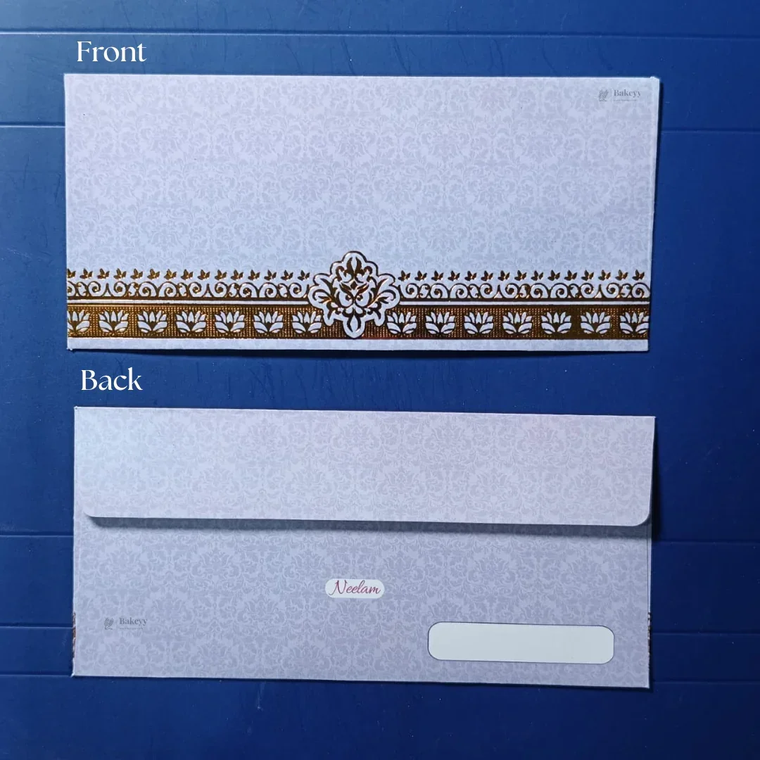 Premium Shagun Money Envelopes with Gold Foil Detailing | Festive Gift Envelopes | Multiple Designs Available | Pack of 25 - Image 9