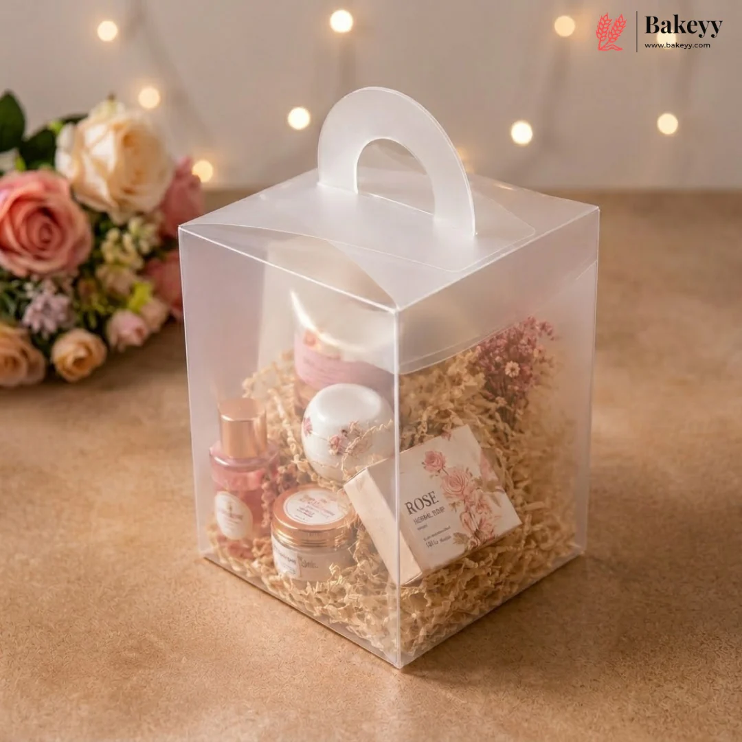 7.5x7.5x10 cm|| Mat finish PVC Foldable Plastic Gift Boxes || Pack of 10 || Perfect for Gifts, Party Favors, and Event Displays| - Image 3