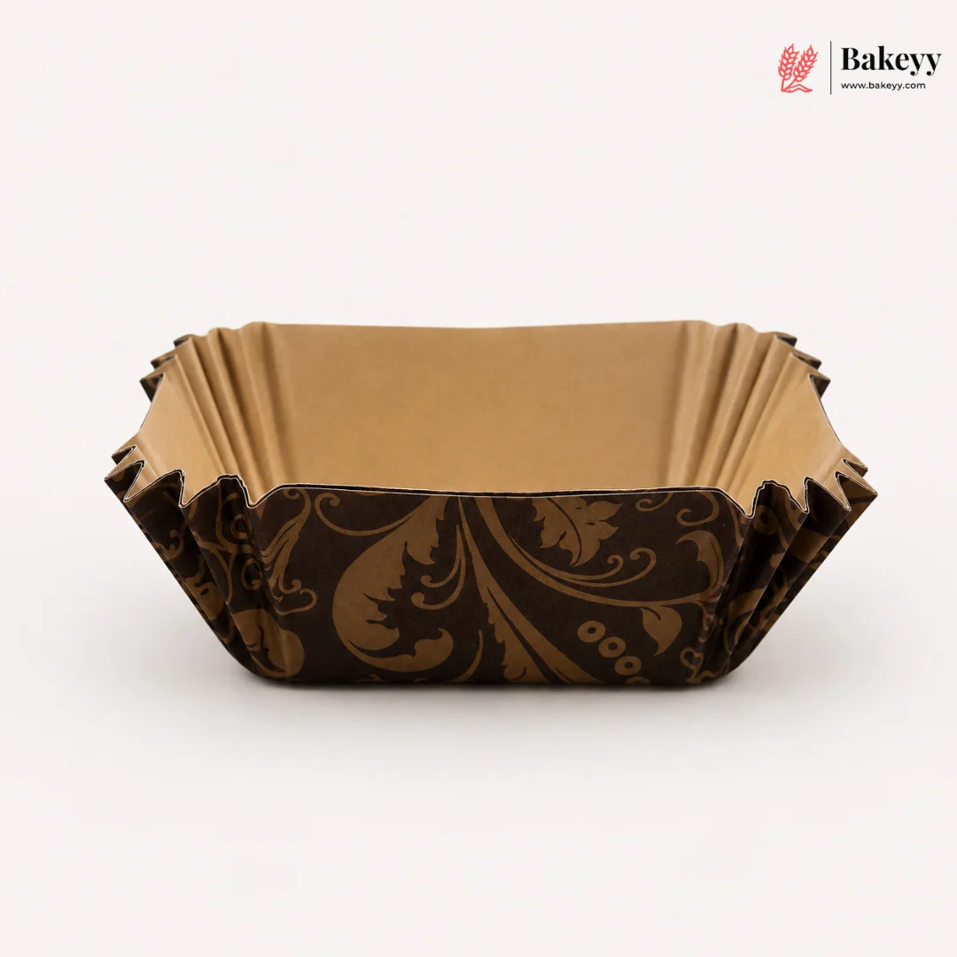 Rectangular Paper Mini Baking Mould | Cakes, Brownies & Loaf Baking | Pack of 100 - Image 5