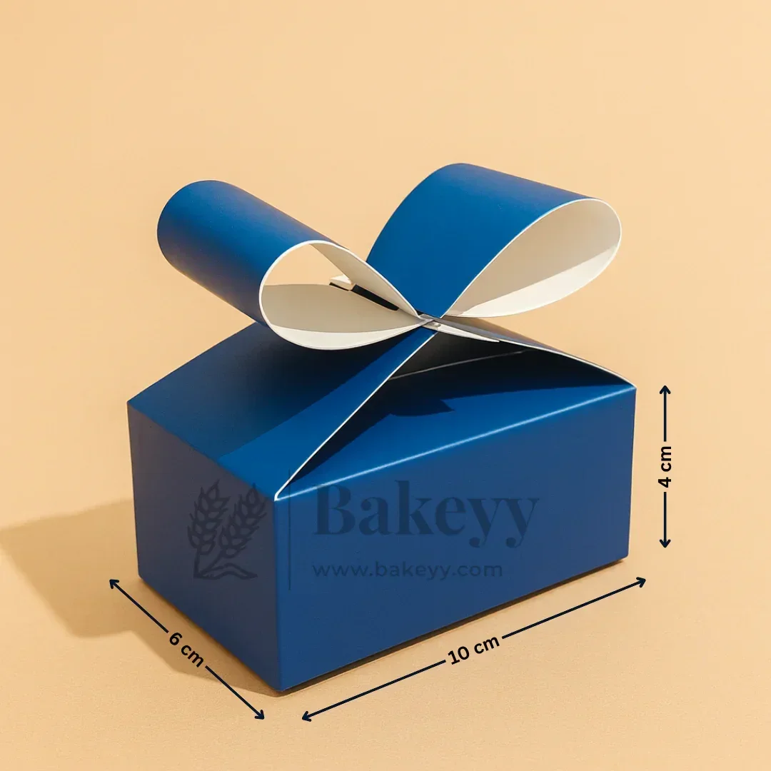 Ribbon Goodie Box | Bow Top Gift Box | Christmas Goodie Box | Pack of 10 - Image 2