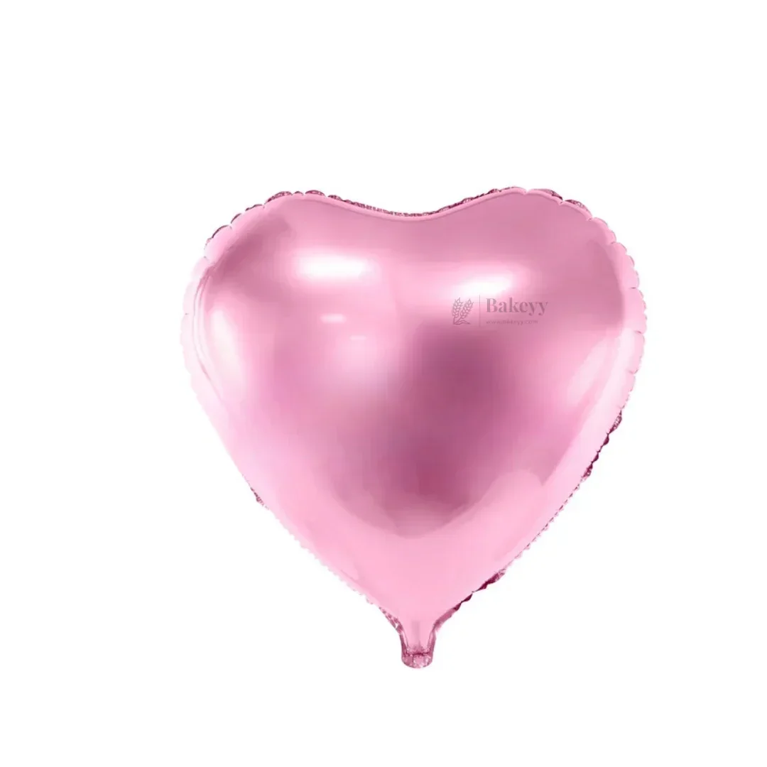 Heart Shape Foil Balloons Set – Metallic Balloons for Birthday, Anniversary & Party Decoration - Pack of 2 - Image 6