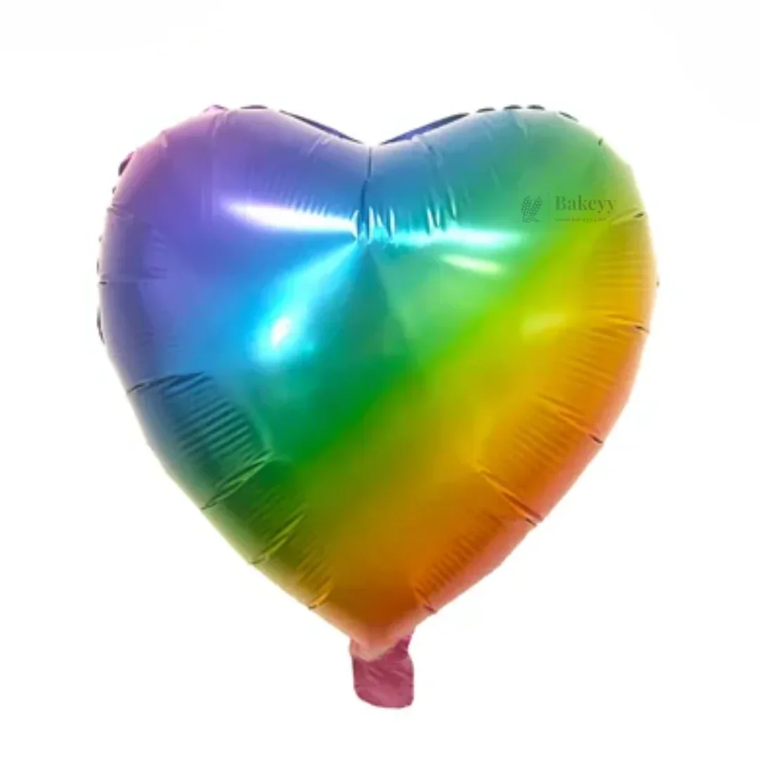 Heart Shape Foil Balloons Set – Metallic Balloons for Birthday, Anniversary & Party Decoration - Pack of 2 - Image 8