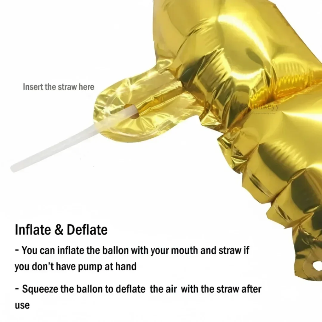 Heart Shape Foil Balloons Set – Metallic Balloons for Birthday, Anniversary & Party Decoration - Pack of 2 - Image 9
