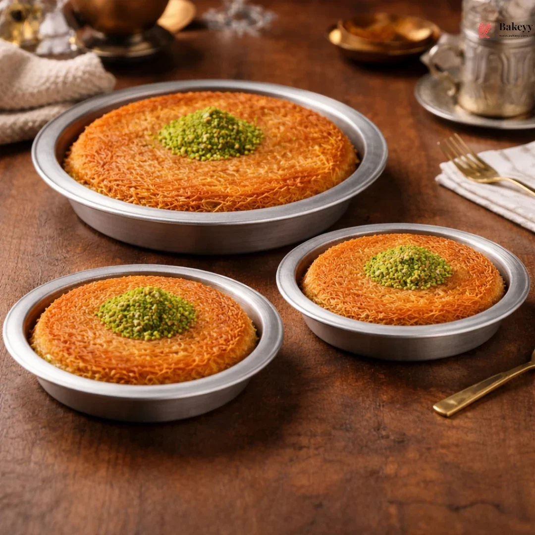 Round Aluminium Kunafa Plate | 3 Sizes | Pack of 1 - Image 3