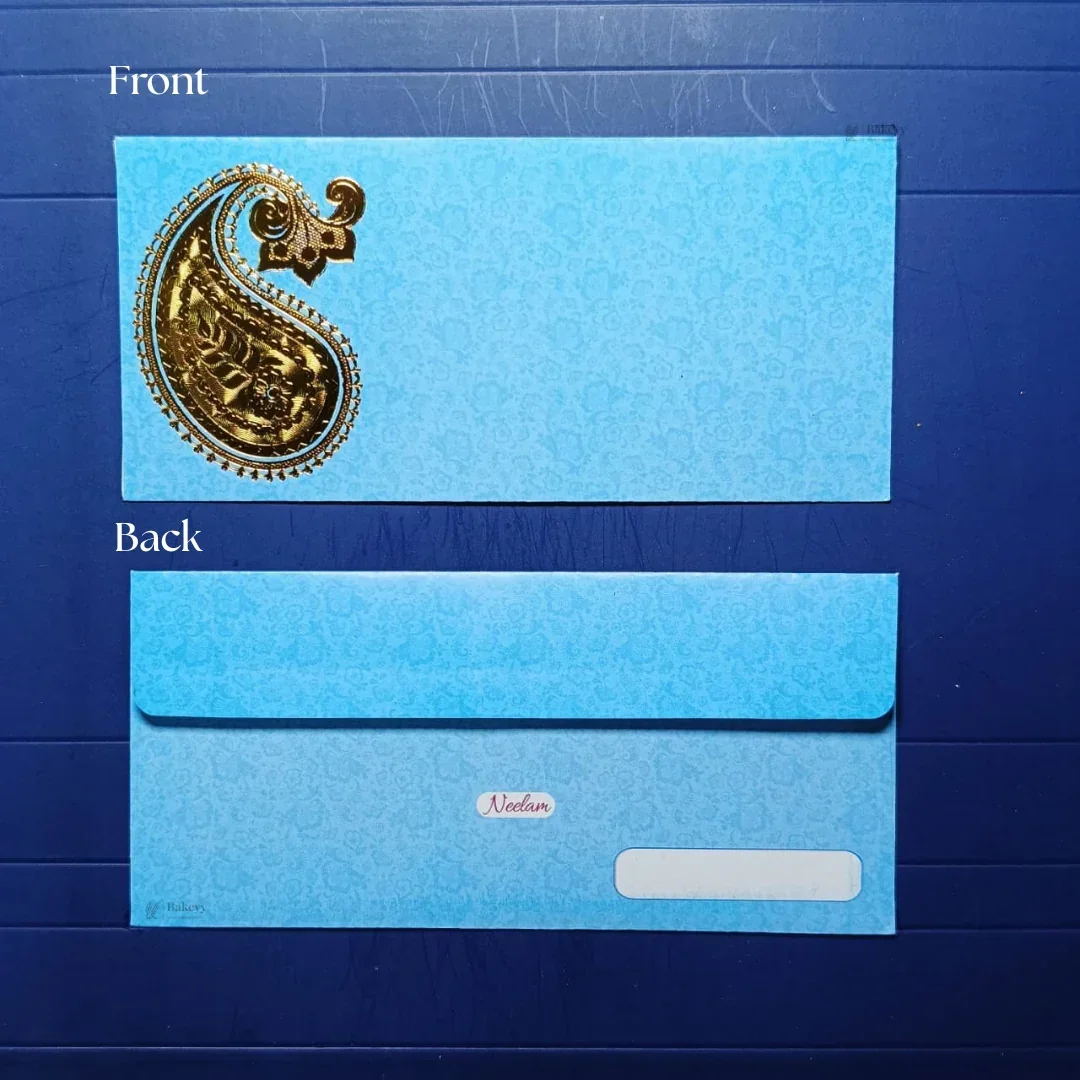 Royal Heritage Gold-Foil Shagun Envelopes | Premium Cash & Gift Envelopes | Multiple Elegant Designs | Pack of 25 - Image 14