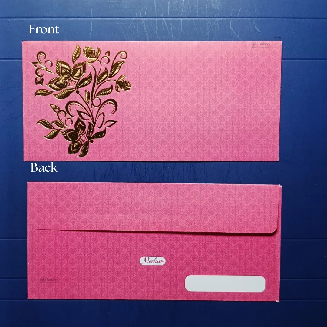Royal Heritage Gold-Foil Shagun Envelopes | Premium Cash & Gift Envelopes | Multiple Elegant Designs | Pack of 25 - Image 5