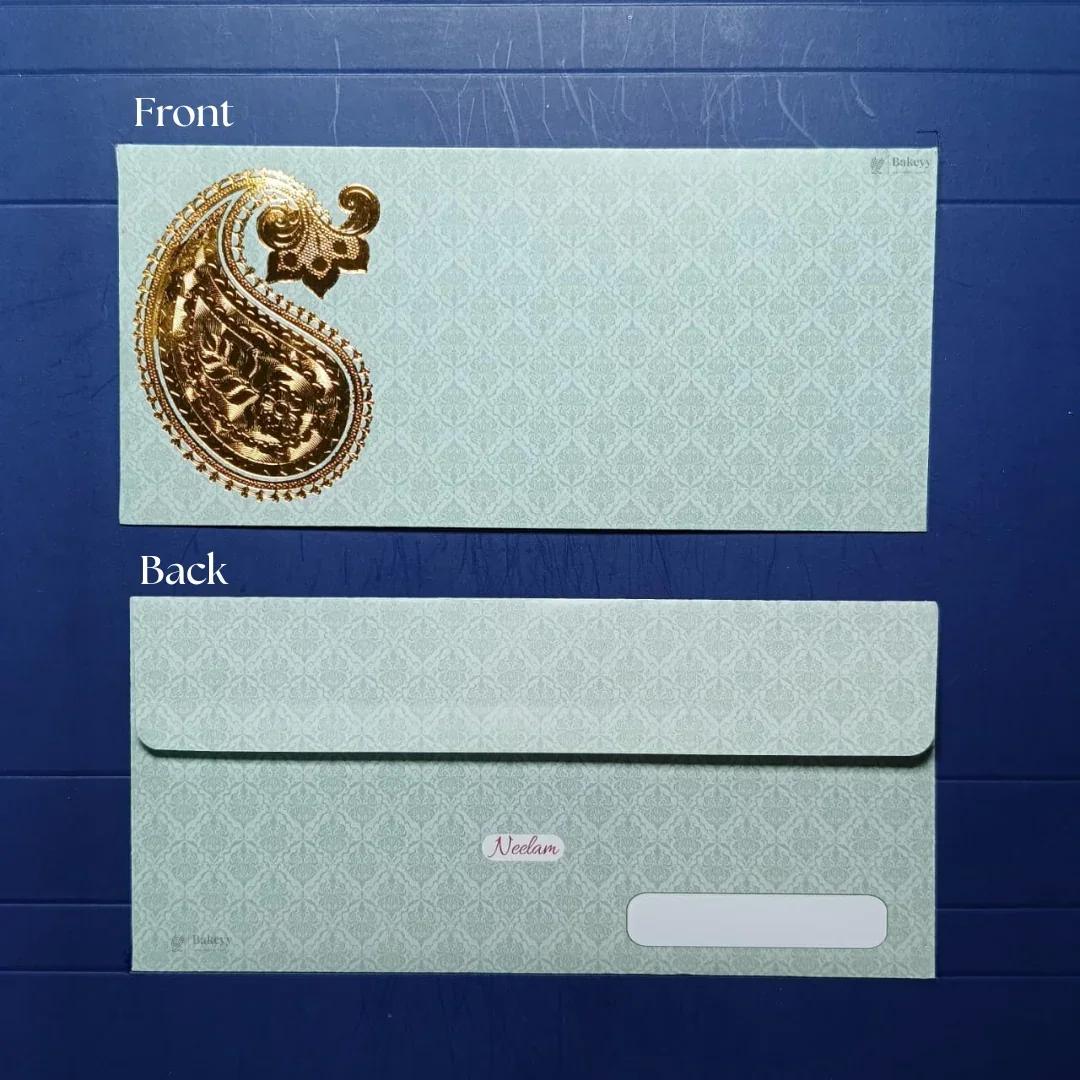 Royal Heritage Gold-Foil Shagun Envelopes | Premium Cash & Gift Envelopes | Multiple Elegant Designs | Pack of 25 - Image 7