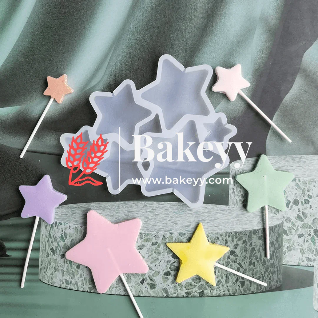 Star Shape Silicone Chocolate Mould - Image 5