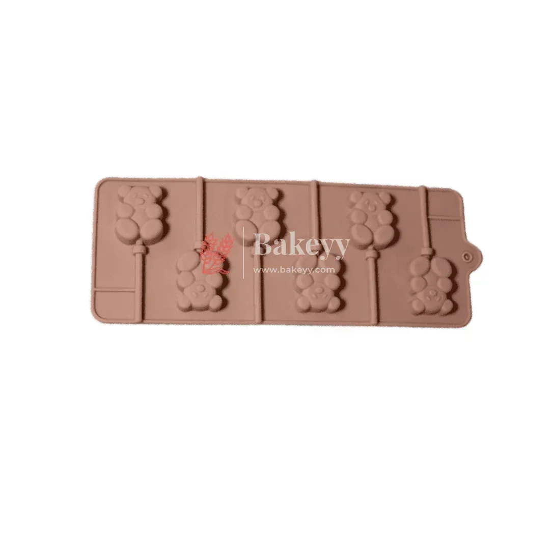 Silicone Teddy Design Lollypop Mould | Chocolate Mould - Image 4