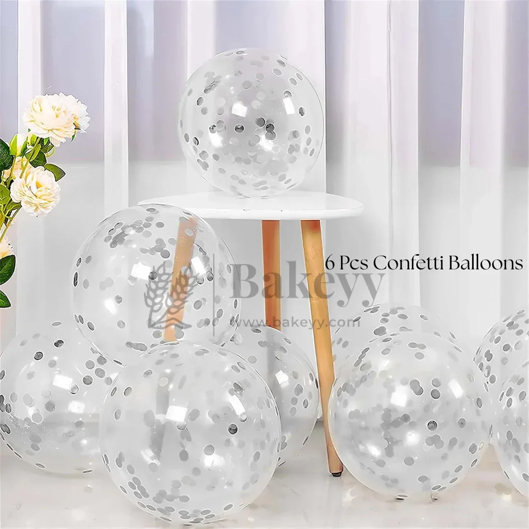 Silver Moon & Star Balloon Set | Party Decoration Combo | 14 Pcs per Pack | Pack of 1 - Image 3