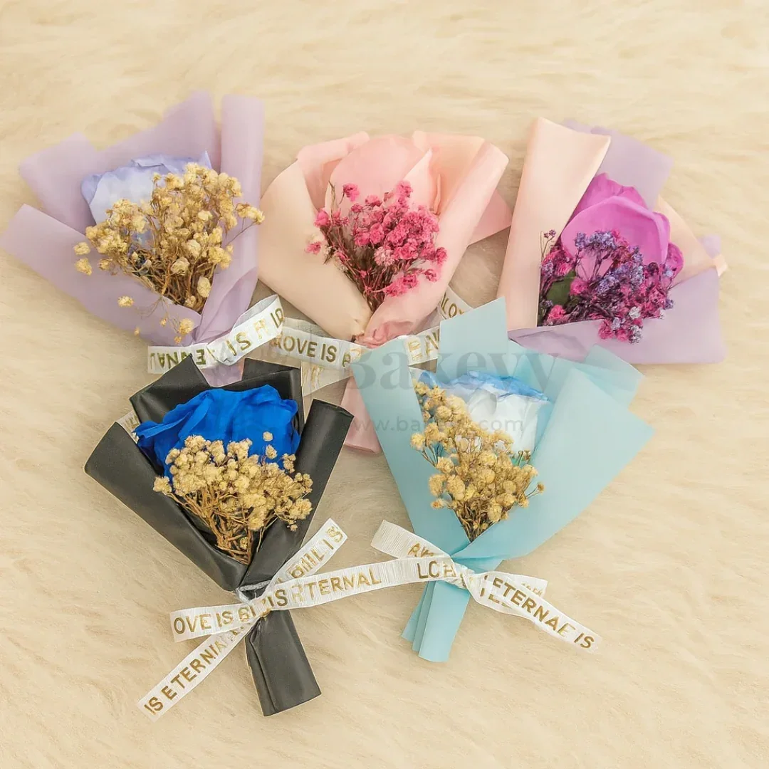Small Artificial Flower Bouquet | 1 Piece - Image 3