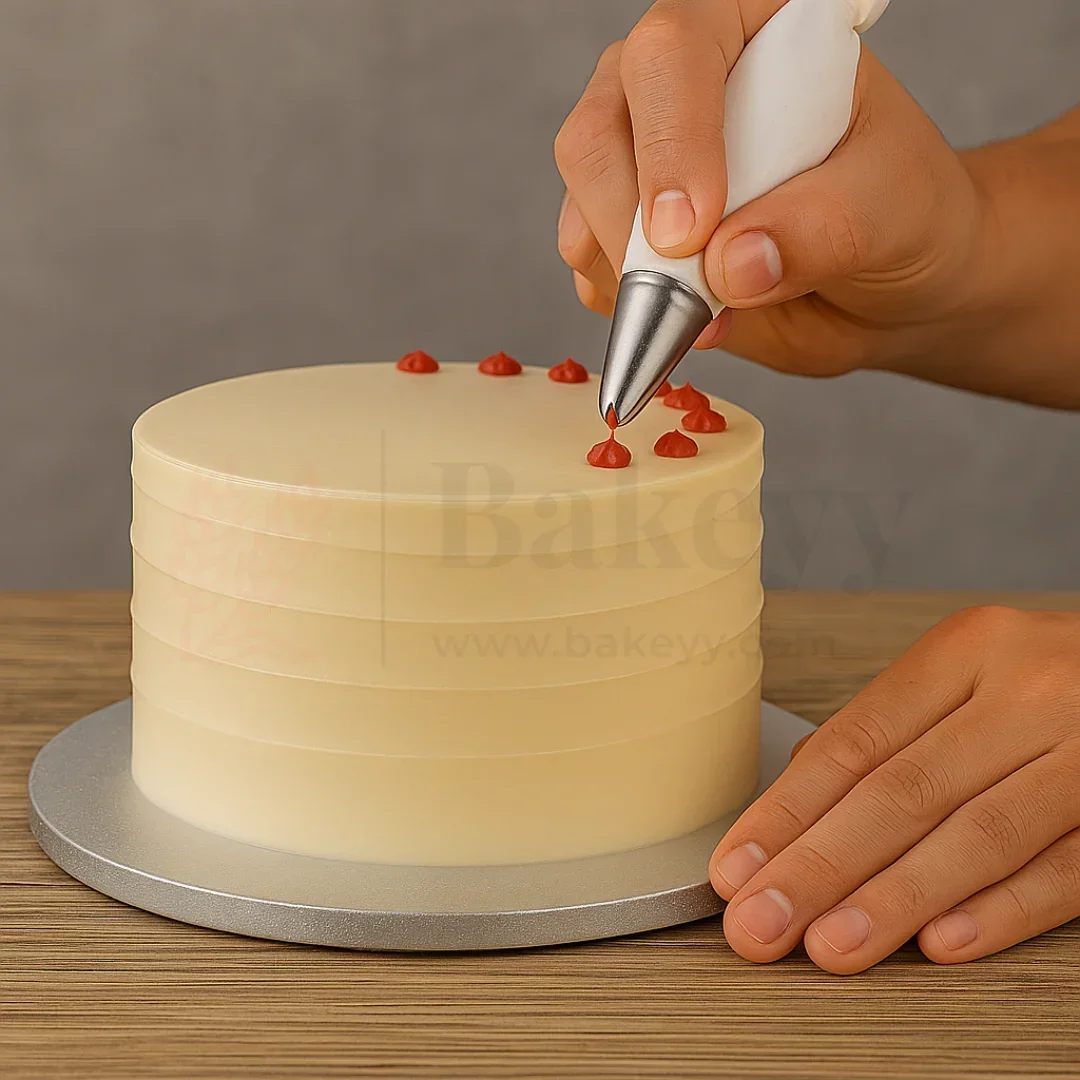 Small Nozzle No.19 – Stainless Steel Piping Tip for Cake Decoration - Image 3