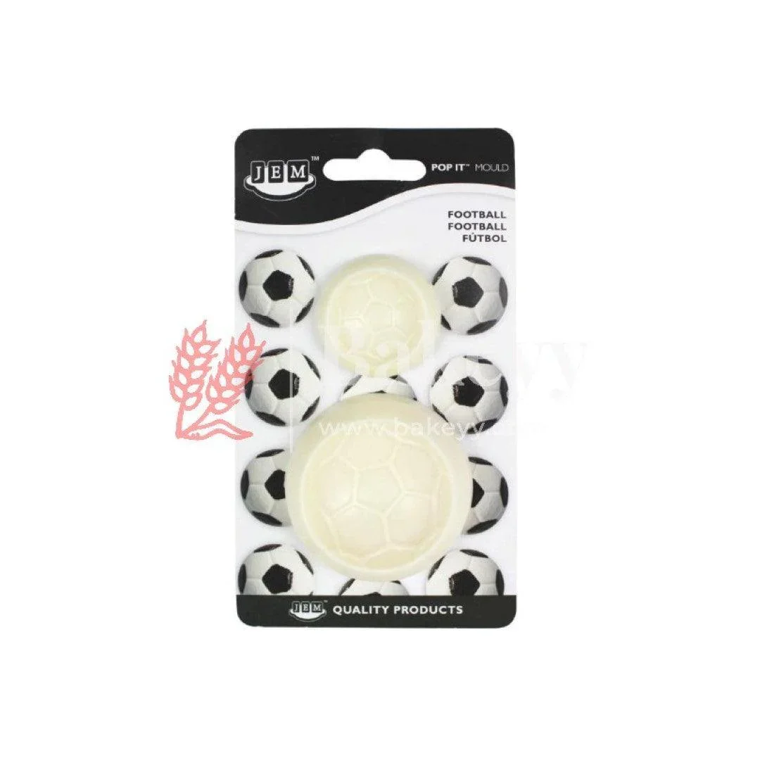 Soccer Shaped Mold for Cake Decorating