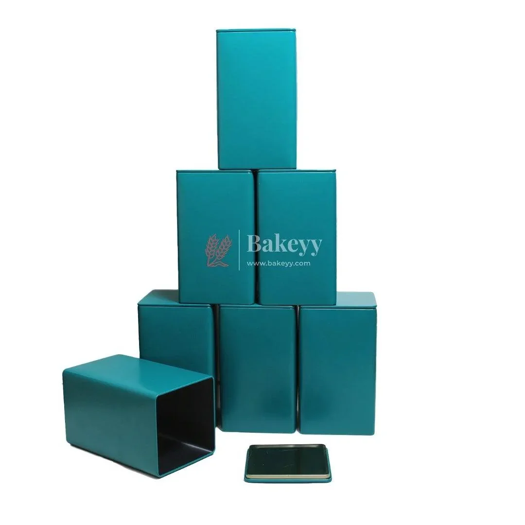 Premium Tin Box – 9x9x15cm| Perfect for Gifting – Candies, Chocolates, Dry Fruits |(1 Pc) - Image 7