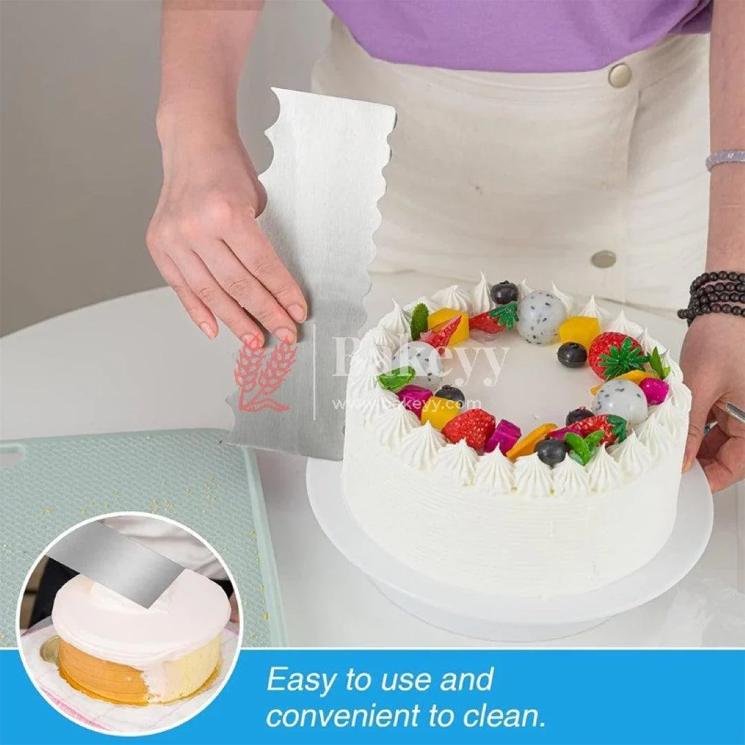 Stainless Steel Cake Scraper 3 - Image 10