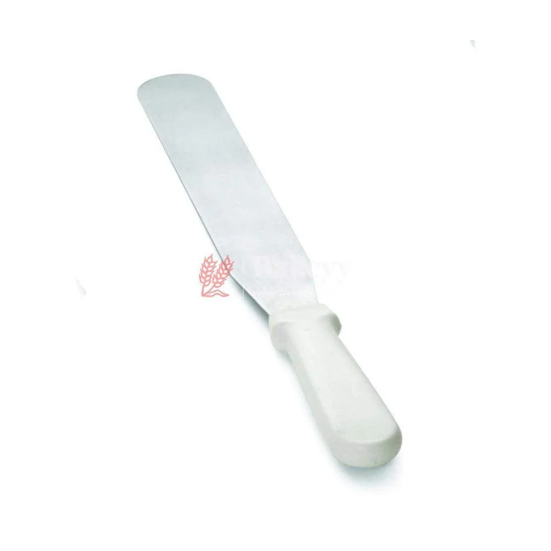 Industrial Quality Stainless Steel White Handle Heavy Flat Pallet Knife | 1 Piece - Image 6